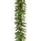 9' x 10" Pre-lit Norwood Fir Artificial Christmas Garland with 50 Battery Operated Dual LED Lights